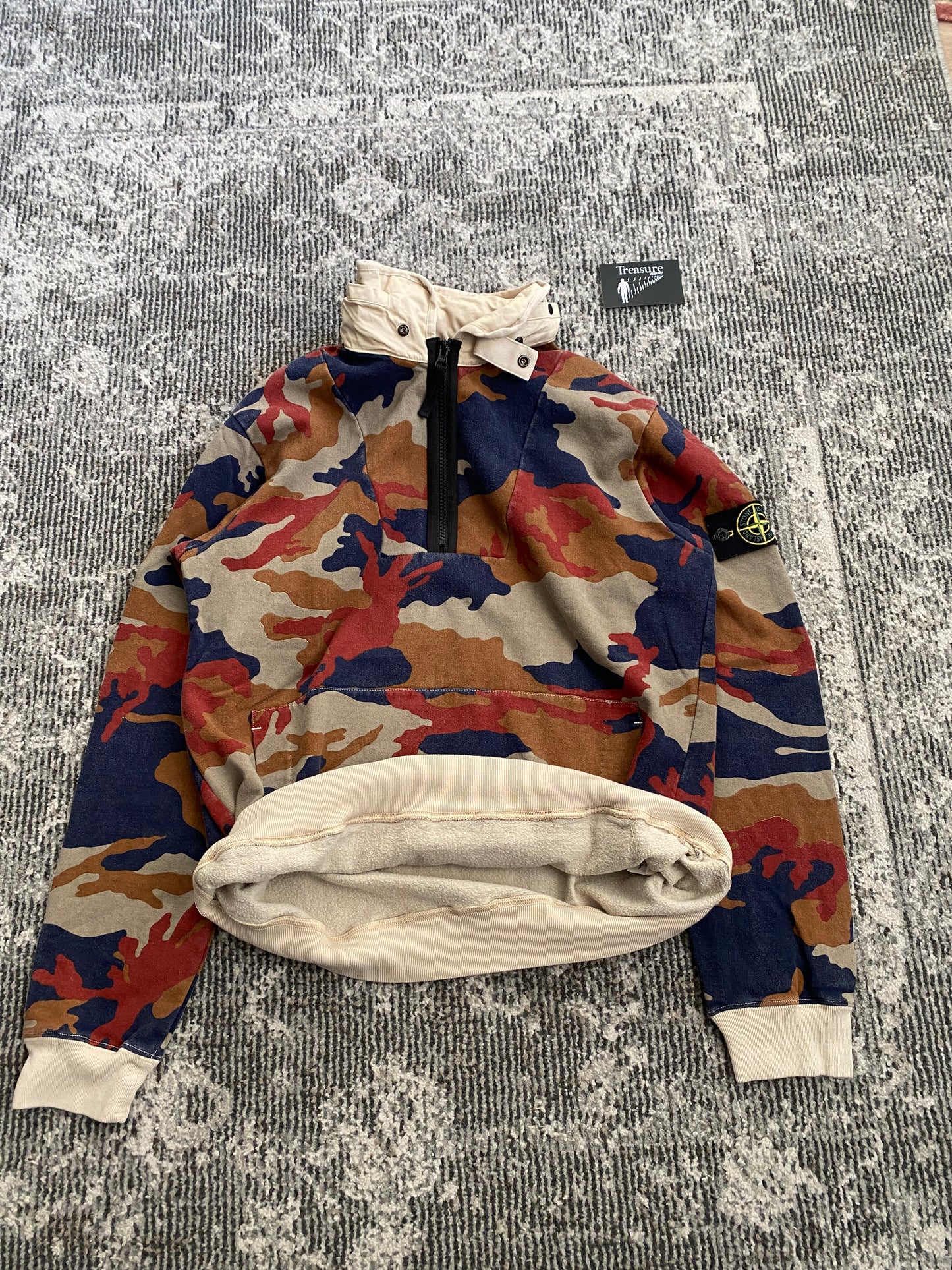 STONE ISLAND 2012 CAMO HOODIE