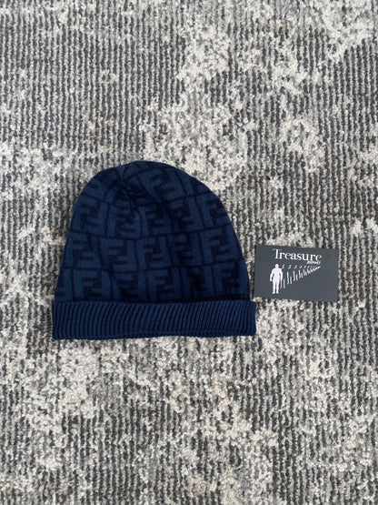 FENDI NAVY BEANIE