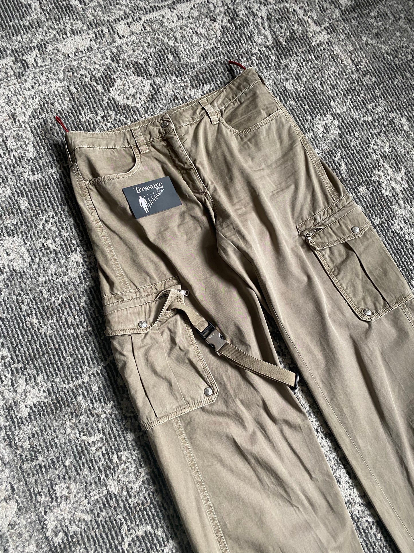 PRADA TECHNICAL CARGO PARACHUTE PANTS