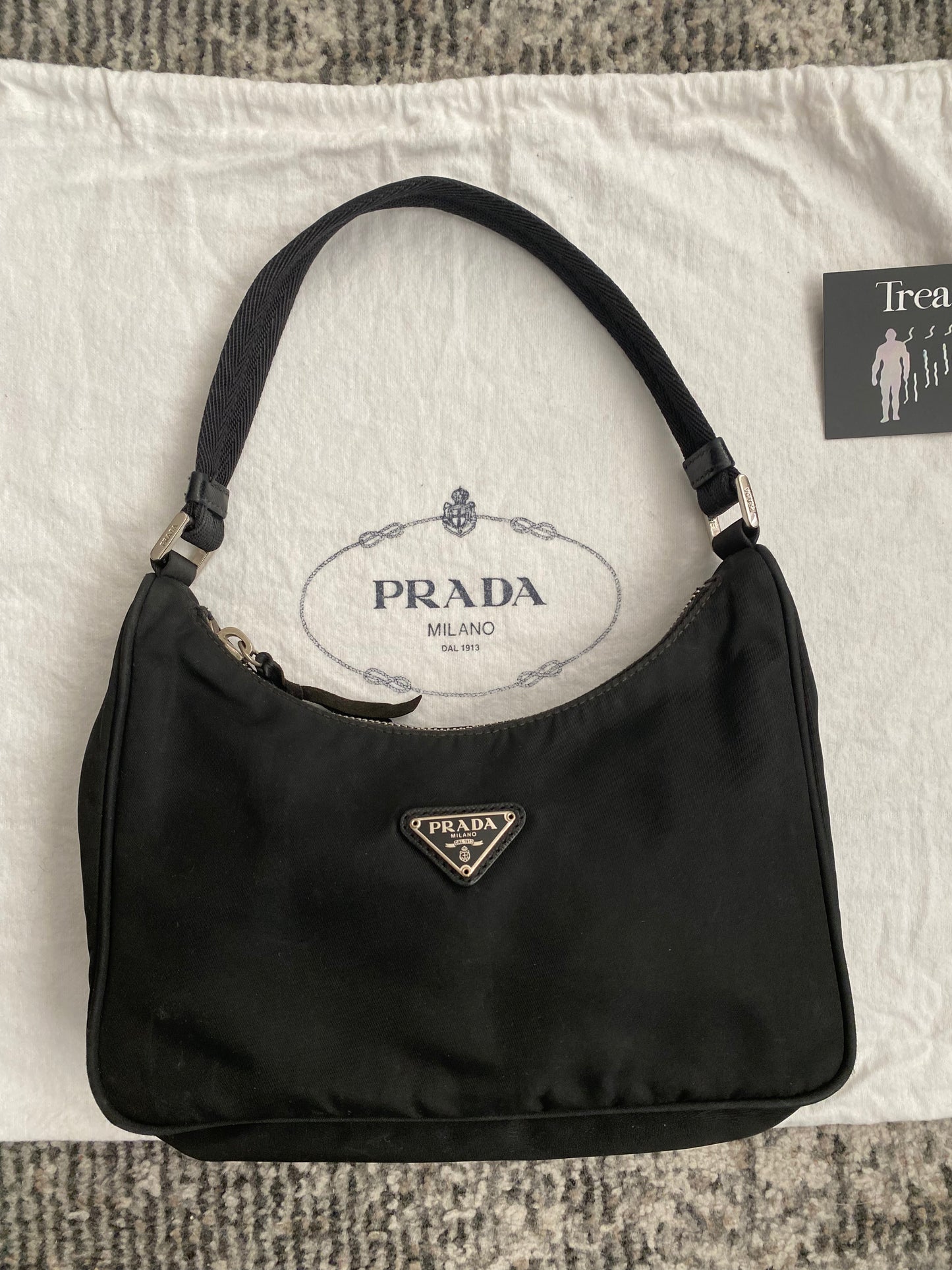 PRADA HOBO BAGUETTE