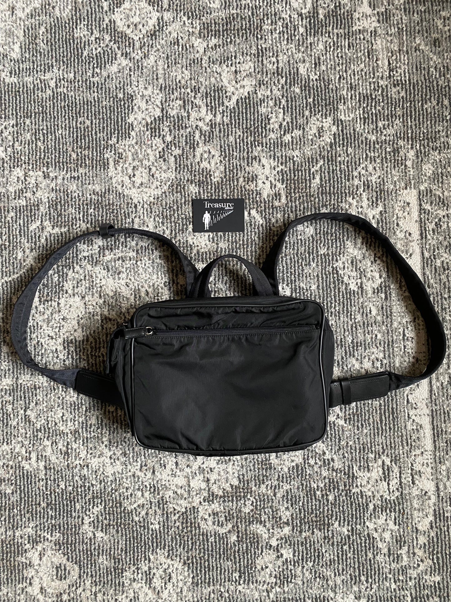 PRADA TRIANGLE BACKPACK