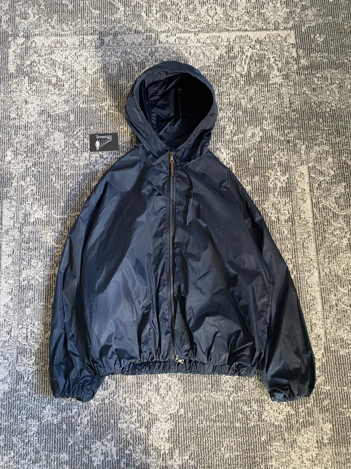 PRADA BOXY CROP LIGHT JACKET