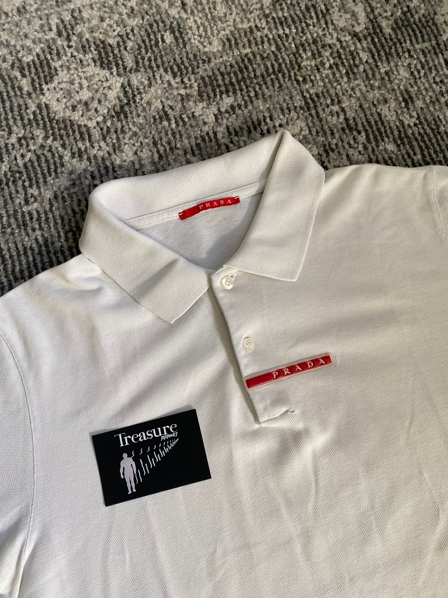 PRADA WHITE POLO