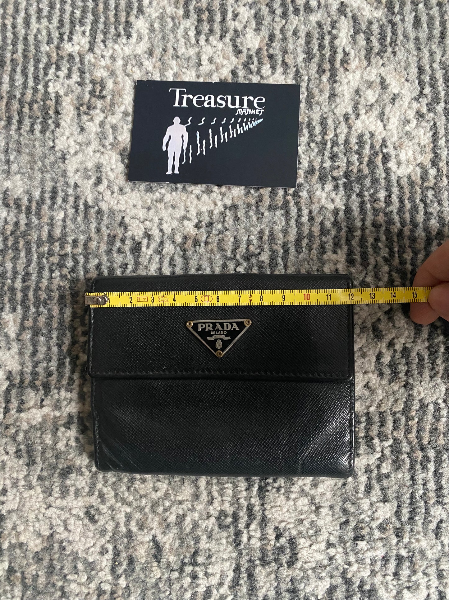 PRADA BLACK WALLET