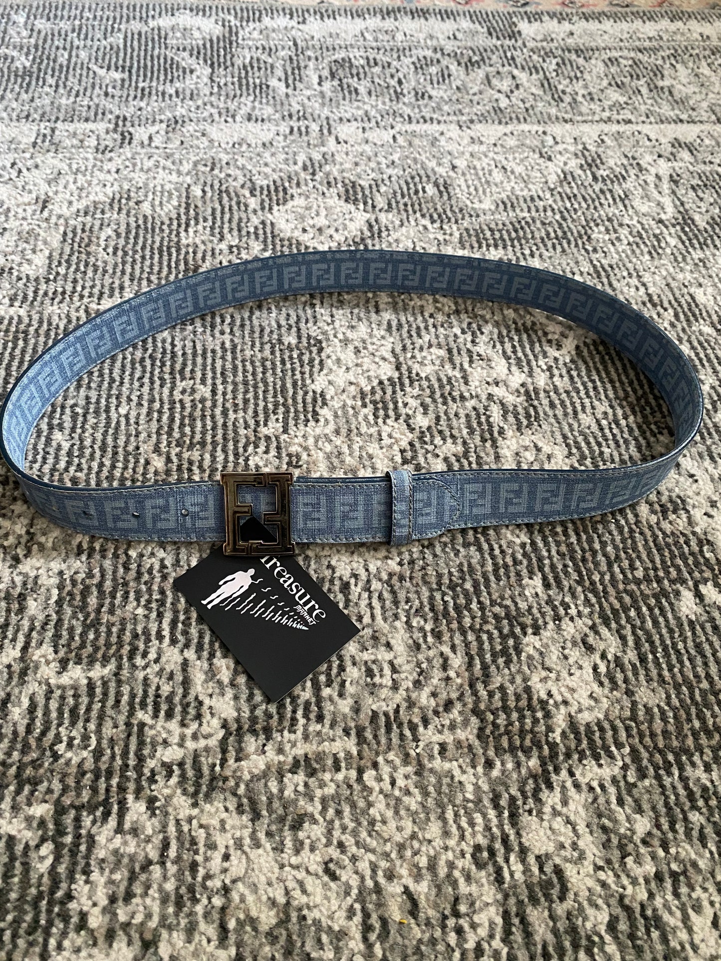 FENDI BABY BLUE BELT