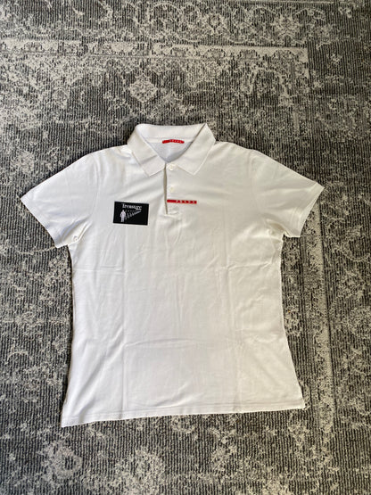 PRADA WHITE POLO