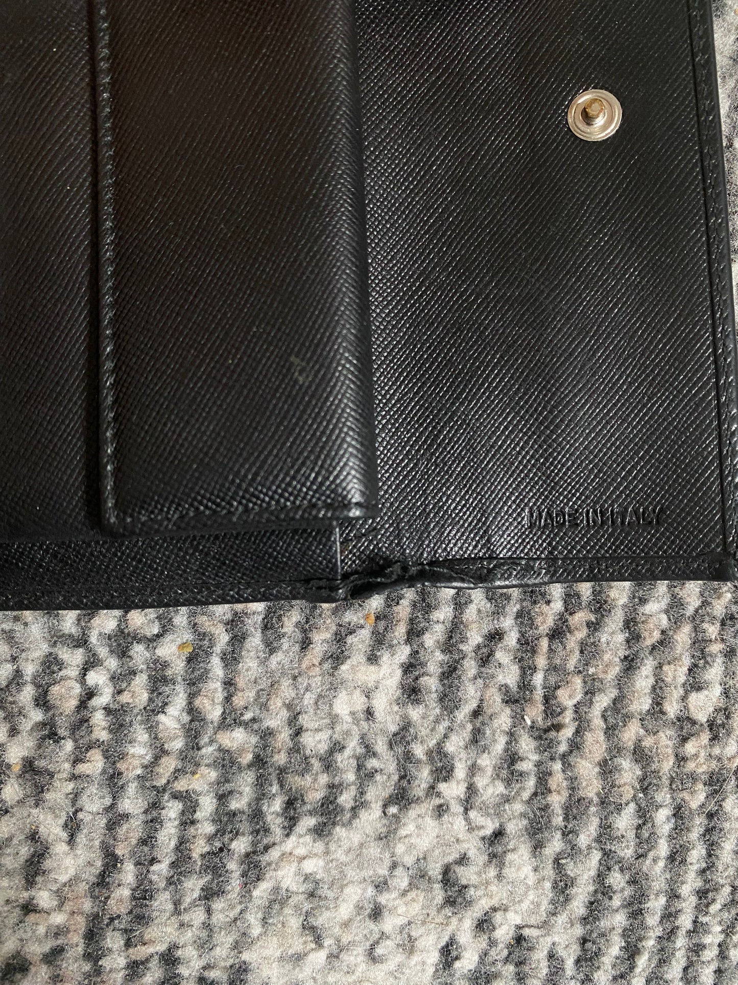 PRADA SAFFIANO LEATHER WALLET