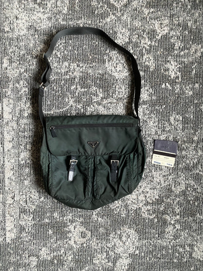 PRADA MESSENGER DOUBLE STRAP Bag