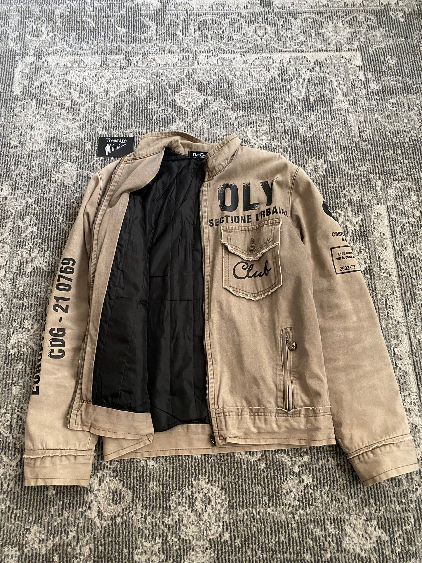 DOLCE & GABBANA EUROPEAN TOUR ARCHIVE JACKET